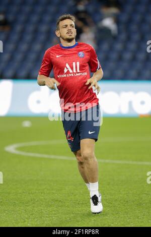 Alessandro FLORENZI (PSG) lors du championnat de France Ligue 1 match de football Uber Eats entre Paris Saint-Germain et Olympique de Marseille le 13 septembre 2020 au Parc des Princes à Paris, France - photo Stephane Allaman / DPPI Banque D'Images