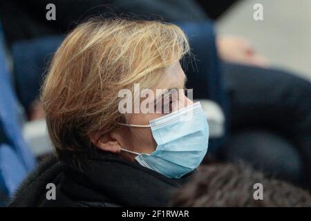 Florence Hardouin lors du match international de football entre la France et la Finlande le 11 novembre 2020 au Stade de France à Saint-Denis, France - photo Stephane Allaman / DPPI Banque D'Images
