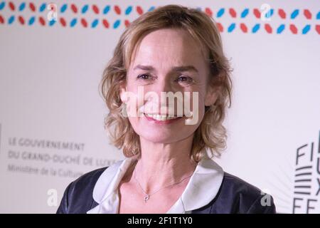 Sandrine Bonnaire participe au Festival du film de Luxembourg 2021 Photocall à Paris, France, le 09 mars 2021. Photo d'Aurore Marechal/ABACAPRESS.COM Banque D'Images