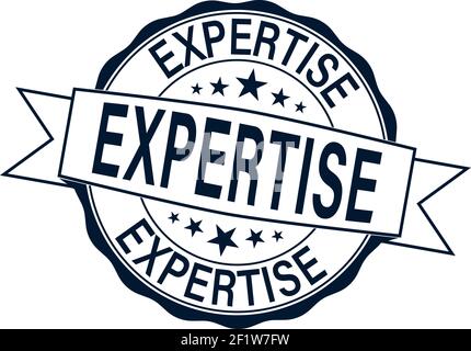 Vector expertise joint d'estampille avec graduation à l'intérieur. Illustration de Vecteur