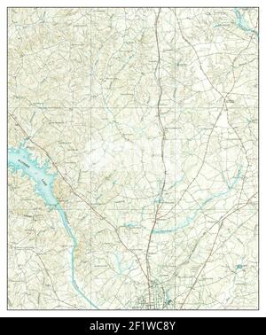 Camden, Caroline du Sud, carte 1935, 1:62500, États-Unis d'Amérique par Timeless Maps, données U.S. Geological Survey Banque D'Images