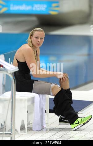 LONDRES 2012 - PARALYMPIQUES - JOUR 7 - 05/09/2012 - PHOTO EDDY LEMAISTRE / KMSP / DPPI - CENTRE AQUATIQUE - NATATION - JESSICA LONG (ETATS-UNIS) Banque D'Images