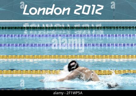 LONDRES 2012 - PARALYMPIQUES - JOUR 7 - 05/09/2012 - PHOTO EDDY LEMAISTRE / KMSP / DPPI - CENTRE AQUATIQUE - NATATION - ILLUSTRATION Banque D'Images