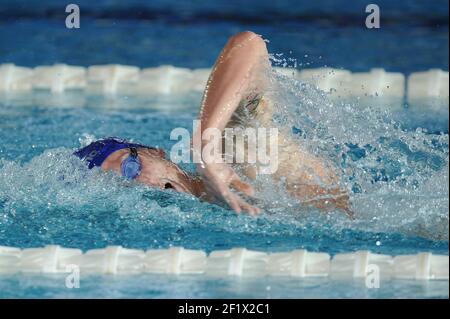 NATATION - CHAMPIONNATS DE FRANCE 2013 - RENNES (FRA) - JOUR 6 - 14/04/2013 - PHOTO STEPHANE KEMPINAIRE / KMSP / DPPI - LIBRE 800 M HOMMES - DAMIEN JOLY (FRA) Banque D'Images