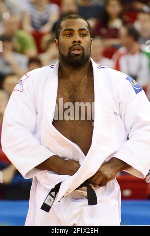 JUDO - CHAMPIONNATS D'EUROPE 2013 - BUDAPEST (HUN) - 27/04/2013 - PHOTO PHILIPPE MILLEREAU / KMSP / DPPI - + 100 KG - TÊTE DE RIEUR Banque D'Images