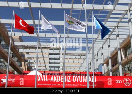 JEUX MÉDITERRANÉENS - MERSIN 2013 - TURQUIE - 20 À 30/06/2013 - PHOTO EDDY LEMAISTRE / KMSP / DPPI - APERÇU - L'ÉQUIPE FRANÇAISE AU VILLAGE MÉDITERRANÉEN Banque D'Images