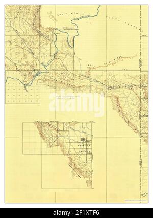 Jensen, Utah, carte 1910, 1:125000, États-Unis d'Amérique par Timeless Maps, données U.S. Geological Survey Banque D'Images