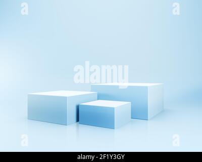 Les cubes affichent l'arrière-plan Banque D'Images