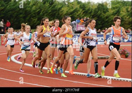 Lors des championnats d'élite français 2014, au stade Georges-Hebert, à Reims, en France, le 11 juillet 2014. Photo Stephane Kempinaire / KMSP / DPPI Banque D'Images