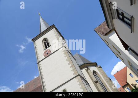 Église Saint-Kilian à Hassfurt Banque D'Images