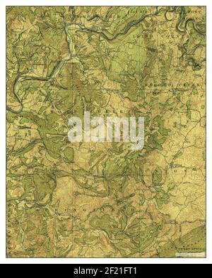 Alderson, Virginie occidentale, carte 1923, 1:62500, États-Unis d'Amérique par Timeless Maps, données U.S. Geological Survey Banque D'Images