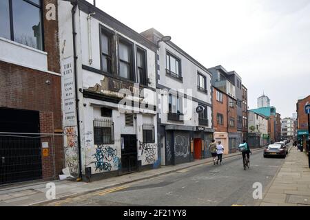 Le pub City sur Tib Street Manchester Northern Quarter Banque D'Images