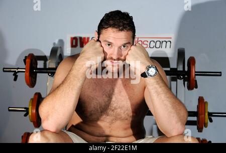 TYSON FURY 27/10/2011 PHOTO DAVID ASHDOWN Banque D'Images