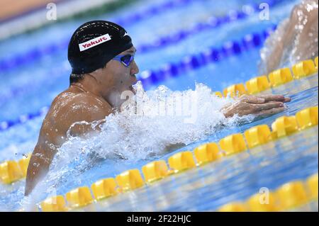 Lors des 17e Championnats du monde de la FINA, à Duna Arena, à Budapest, Hongrie, jour 14, Le 27 juillet 2017, photo Stephane Kempinaire / KMSP / DPPI Banque D'Images