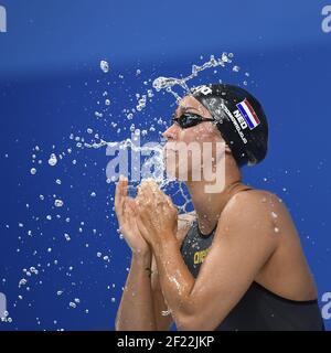 Ranomi Kromowidjodjo (NED) participe à la compétition féminine de 50 m de chaleur aux papillons lors des 17e championnats du monde de la FINA, à Duna Arena, à Budapest, Hongrie, jour 15, Le 28 juillet 2017, photo Stephane Kempinaire / KMSP / DPPI Banque D'Images