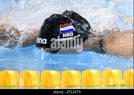 Ranomi Kromowidjodjo (NED) lors des 17e Championnats du monde de la FINA, à Duna Arena, à Budapest, Hongrie, jour 16, Le 29 juillet 2017, photo Stephane Kempinaire / KMSP / DPPI Banque D'Images