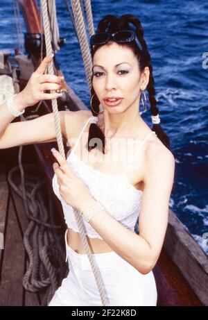 Amis 2000, Benefizgala zugunsten von UNICEF auf Mallorca, Espagnol 2000, Mitwirkende: Jennifer Rush Banque D'Images