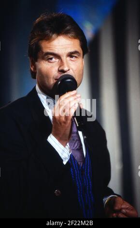 Prominenz auf der IFA à Berlin, Deutschland 1989, hier: Oliver Freitag