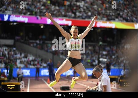 Lors des Championnats du monde d'athlétisme 2017, au stade olympique, à Londres, Royaume-Uni, jour 3, Le 6 août 2017 - photo Stéphane Kempinaire / KMSP / DPPI Banque D'Images