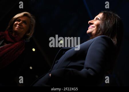 Maire de Paris Anne Hidalgo et Présidente de la région Ile de France Valerie Pecresse lors de la cérémonie d'ouverture de la session du CIO, Lima, 12 septembre 2017, photo Philippe Millereau / KMSP / PARIS 2024 / DPPI Banque D'Images