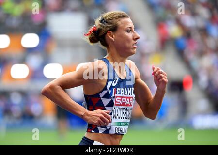 Ophelie Claude-Boxberger (FRA) participe à 3000m Steeplechase Women lors des Championnats d'Europe 2018, au Stade Olympique de Berlin, Allemagne, jour 4, le 10 août 2018 - photo Julien Crosnier / KMSP / DPPI Banque D'Images