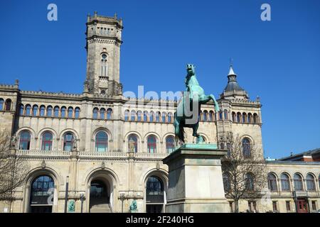 Université Gottfried Wilhelm Leibniz de Hanovre Banque D'Images