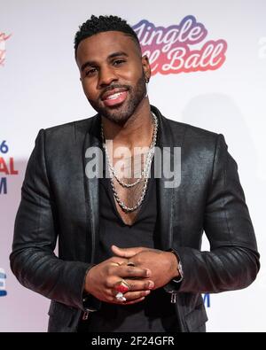 Londres, Royaume-Uni. 9 décembre 2018. Jason Derulo pendant la deuxième journée du Jingle Bell ball 2018 de la capitale avec Coca-Cola à l'O2 Arena, Londres Banque D'Images