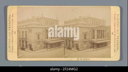 Extérieur Van de Hamburgische Staatsoper te Hamburg; le théâtre de la ville; Hambourg et ses environs .. Banque D'Images