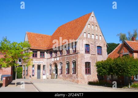 Stadthauptmannshof in Mölln Banque D'Images