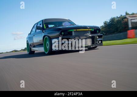 Voiture de dérive basée sur la série 3 de BMW E30 Banque D'Images