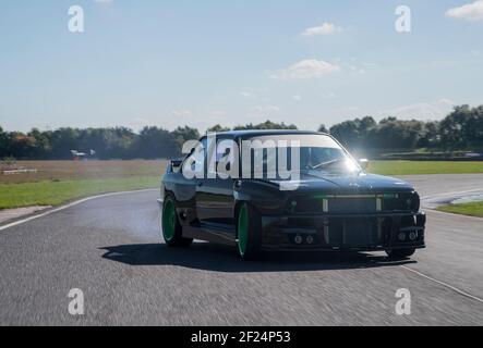 Voiture de dérive basée sur la série 3 de BMW E30 Banque D'Images