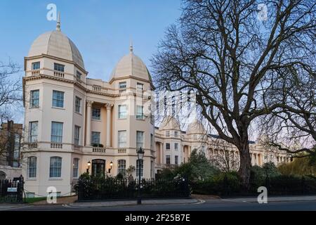 Angleterre, Londres, Regent's Park, N°1 Sussex place, London Business School, La maison du doyen Banque D'Images