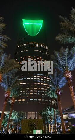 la tour du royaume de riyad le bâtiment historique de la capitale saoudienne Banque D'Images