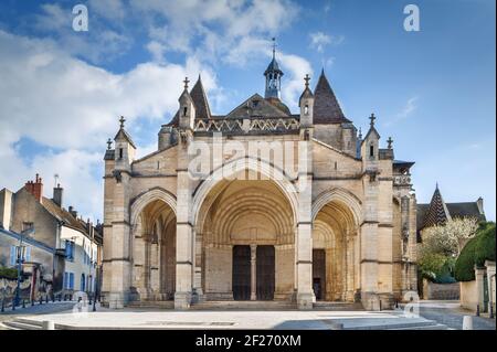 Basilique notre-Dame de Beaune, France Banque D'Images
