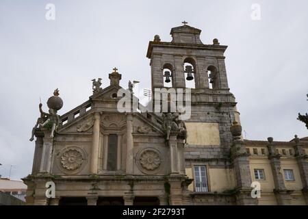 Église Evora Sao Francisco Saint Francis à Alentejo, Portugal Banque D'Images