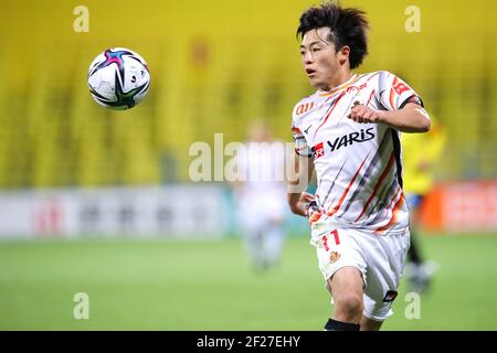 Chiba, Japon. 10 mars 2021. Yuki Soma (Grampus) football : 2021 match de la Ligue J1 entre Kashiwa Reysol - Nagoya Grampus à LA FRONTIÈRE SANKYO Kashiwa Stadium à Chiba, Japon . Credit: Yohei Osada/AFLO SPORT/Alay Live News Banque D'Images