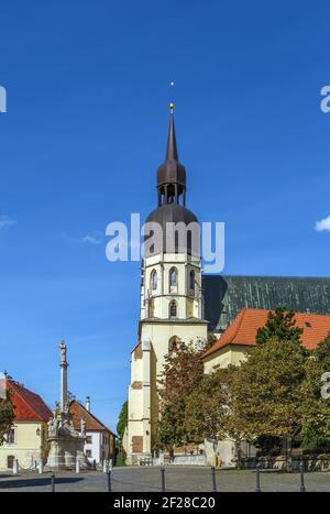 Église Saint Nicolas, Trnava, Slovaquie Banque D'Images