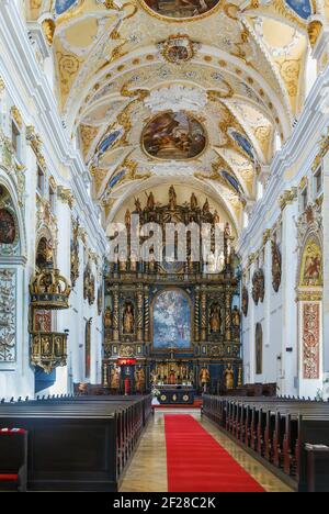 Cathédrale Saint-Jean-Baptiste, Trnava, Slovaquie Banque D'Images