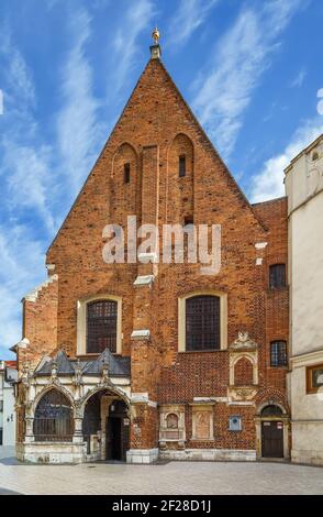 Eglise de Sainte-Barbara, Cracovie, Pologne Banque D'Images