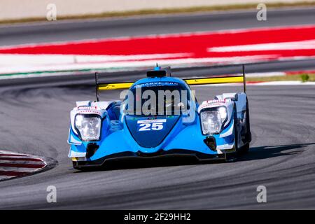 25 PATTERSON Mark (etats-unis), FALB Jonh (etats-unis), PIZZITOLA Andrea (FRA), Team Algarve Pro Racing Oreca 07 Gibson, action lors de la série européenne ELMS le Mans 2019 à Barcelone, Espagne, du 19 au 21 juillet - photo Xavi Bonilla / DPPI Banque D'Images