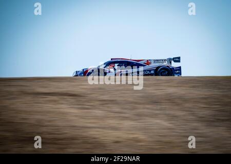 32 CULLEN Ryan (gbr), BRUNDLE Alex (gbr), OWEN William (gbr), United Autoports, Oreca 07 - Gibson, action pendant la série européenne le Mans 2019 d'ELMS, 4 heures du Portugal du 25 au 27 octobre à Portimao - photo Paulo Maria / DPPI Banque D'Images