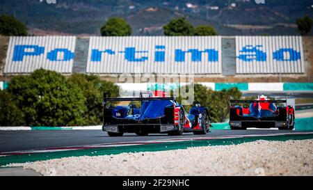 32 CULLEN Ryan (gbr), BRUNDLE Alex (gbr), OWEN William (gbr), United Autoports, Oreca 07 - Gibson, action pendant la série européenne le Mans 2019 d'ELMS, 4 heures du Portugal du 25 au 27 octobre à Portimao - photo Paulo Maria / DPPI Banque D'Images