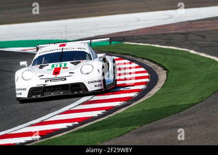01 SENNA Bruno (BRA), MENEZES Gustavo (etats-unis), OTAN Norman (fra), Rebellion Racing, Rebellion R13 - Gibson, action pendant le Championnat du monde d'endurance WEC 2019 de la FIA, 4 heures de Shanghai du 8 au 10 novembre, à Shanghai, Chine - photo Clement Marin / DPPI Banque D'Images