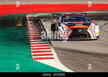 23 DELHEZ Bernard (bel), DEBARD Eric (FRA), BARTHEZ Bernard (FRA), Tech 1 Racing, Lexus RCF GT3, Action lors de la série Blancpain GT 2019 à Barcelone, Espagne, du 27 au 29 septembre - photo Marc de Mattia / DPPI Banque D'Images