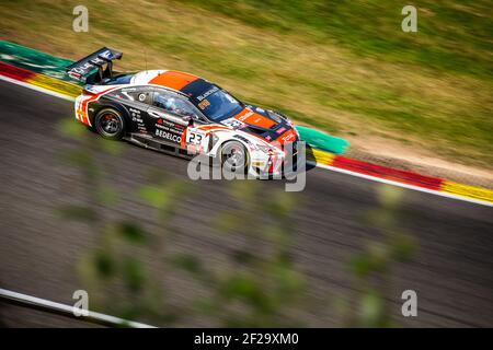 23 DELHEZ Bernard (bel), BARTHEZ Fabien (fra), CAYROLLE Eric (fra), BURET Timothe (fra) Lexus RCF GT3, Tech 1 Racing, total, action pendant le championnat 2019 Blancpain Endurance Series 24 heures de Spa, du 24 au 28 juillet, Spa Francorchamps, Belgique - photo Antonin Vincent / DPPI Banque D'Images