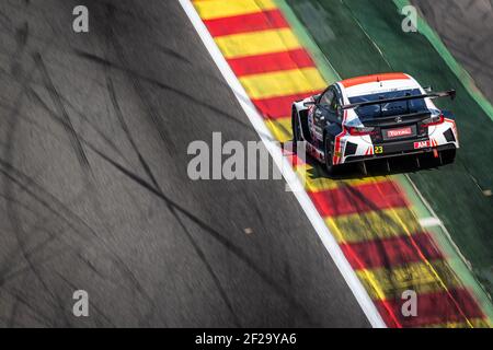 23 DELHEZ Bernard (bel), BARTHEZ Fabien (fra), CAYROLLE Eric (fra), BURET Timothe (fra) Lexus RCF GT3, Tech 1 Racing, total, action pendant le championnat 2019 Blancpain Endurance Series 24 heures de Spa, du 24 au 28 juillet, Spa Francorchamps, Belgique - photo Antonin Vincent / DPPI Banque D'Images