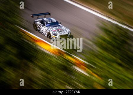 74 vos Remon, BURKE Darren, Tom ONSLOW-COLE, FRANKENHOUT Christiaan, Mercedes-AMG GT3, RAM Racing, action pendant le championnat 2019 Blancpain Endurance Series 24 heures de Spa, du 24 au 28 juillet, Spa Francorchamps, Belgique - photo Antonin Vincent / DPPI Banque D'Images