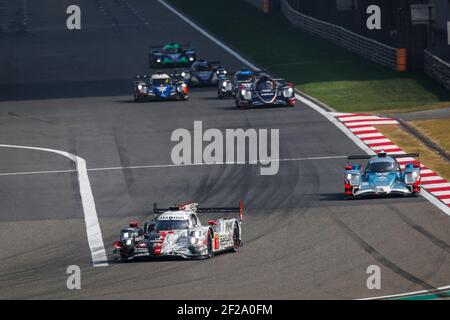 01 SENNA Bruno (BRA), MENEZES Gustavo (etats-unis), OTAN Norman (fra), Rebellion Racing, Rebellion R13 - Gibson, action pendant le Championnat du monde d'endurance WEC 2019 de la FIA, 4 heures de Shanghai du 8 au 10 novembre, à Shanghai, Chine - photo Florent Gooden / DPPI Banque D'Images