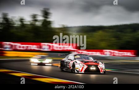23 DELHEZ Bernard (bel), BARTHEZ Fabien (fra), CAYROLLE Eric (fra), BURET Timothe (fra) Lexus RCF GT3, Tech 1 Racing, total, action pendant le championnat 2019 Blancpain Endurance Series 24 heures de Spa, du 24 au 28 juillet, Spa Francorchamps, Belgique - photo Antonin Vincent / DPPI Banque D'Images