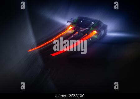 23 DELHEZ Bernard (bel), BARTHEZ Fabien (fra), CAYROLLE Eric (fra), BURET Timothe (fra) Lexus RCF GT3, Tech 1 Racing, total, action de nuit pendant le championnat 2019 pain Endurance Series 24 heures de Spa, du 24 au 28 juillet, Spa Francorchamps, Belgique - photo Antonin Vincent / DPPI Banque D'Images